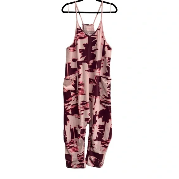 FP Movement Women’s Size Medium Hot Shot Palmy Beach Night Pink NWT! - Picture 8 of 10